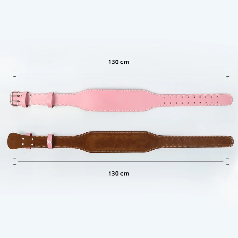 Pink Weight Lifting Belt