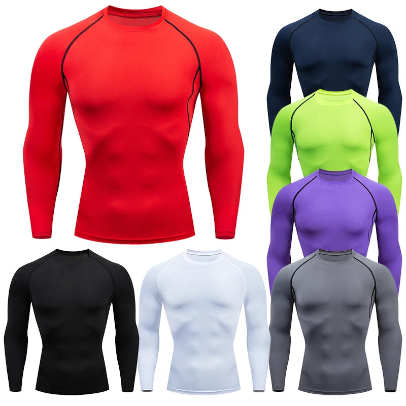 Men's Compression Long Sleeve T-shirt