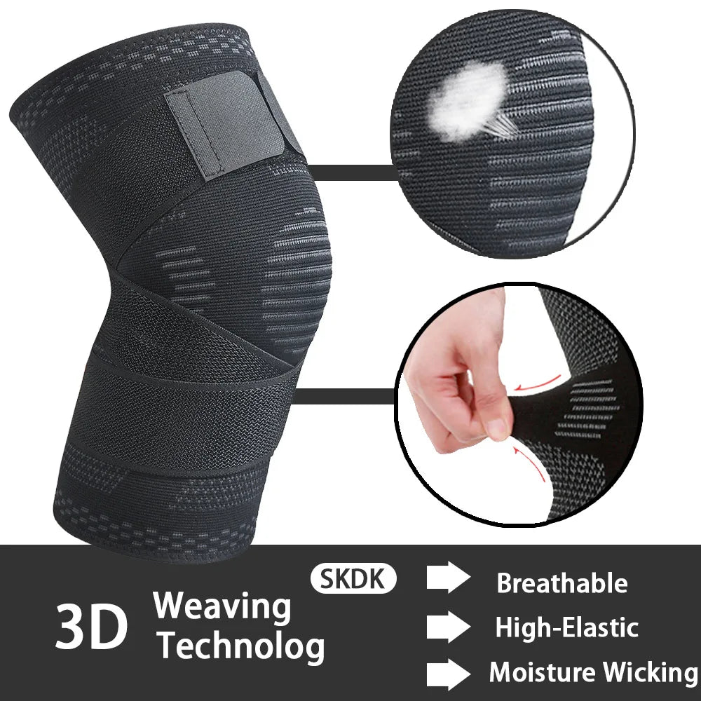 Compression Knee Brace with Bandage