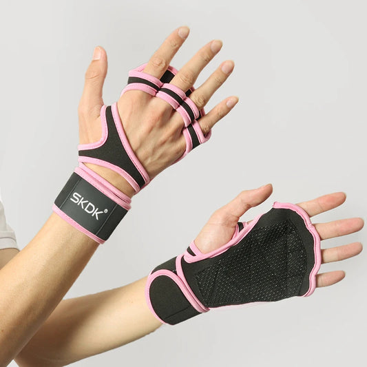 Workout Gloves With Wrist Wraps