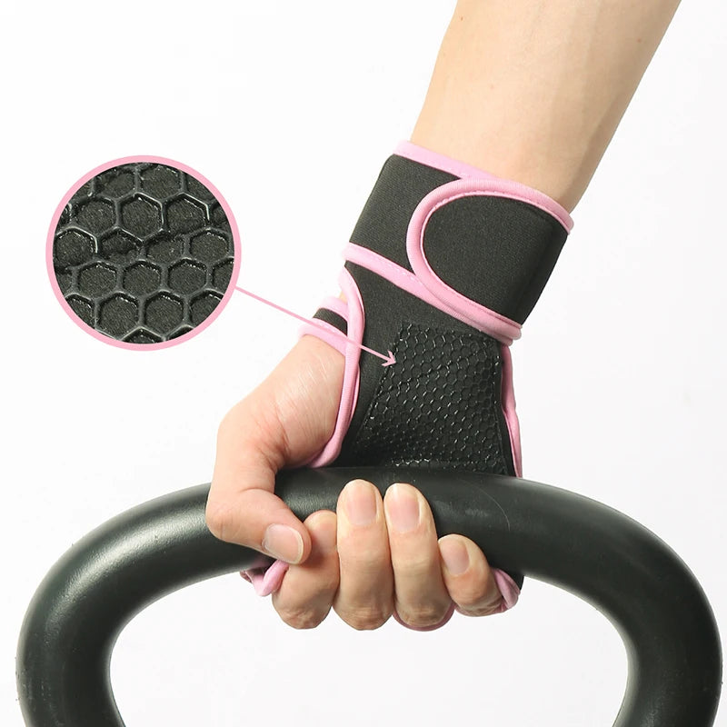 Workout Gloves With Wrist Wraps