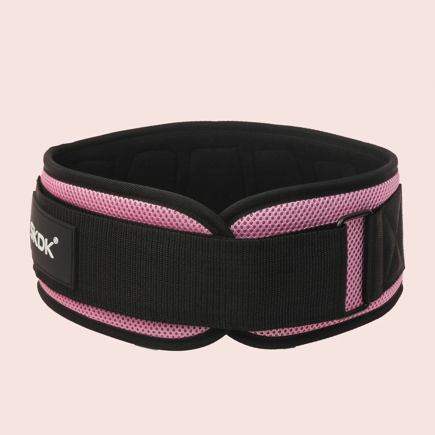 Pink Padded Back Support Belt